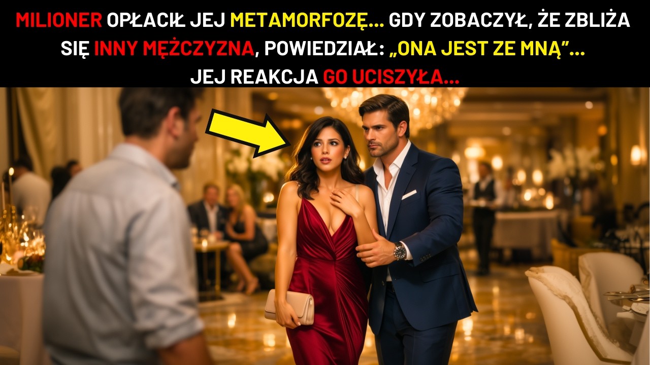 MILIONER ZAPŁACIŁ ZA METAMORFOZĘ... GDY INNY MĘŻCZYZNA SIĘ ZBLIŻYŁ, RZEKŁ:„ONA JEST ZE MNĄ” A ONA...