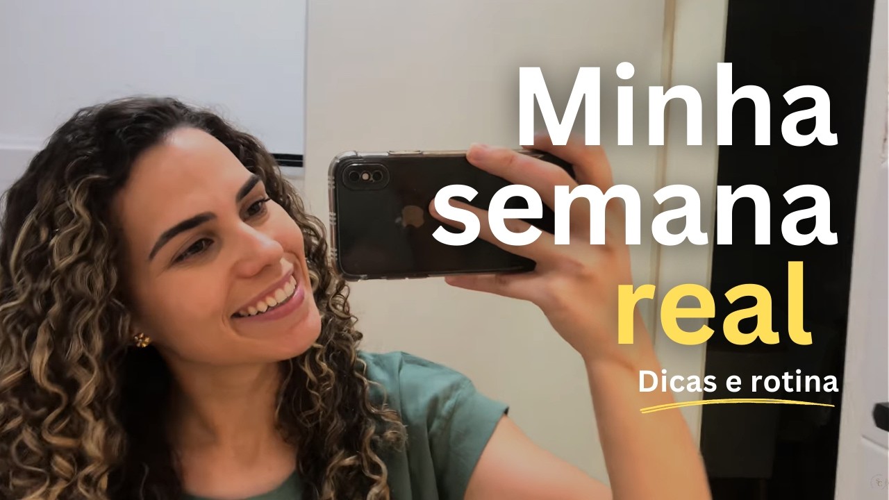 Semana real: aprendizados no estágio, reflexões e update da reforma ✨