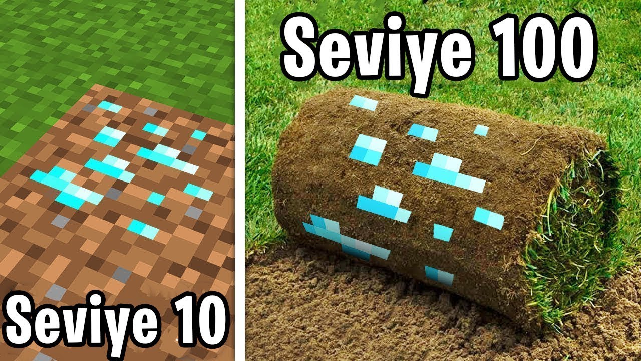 EN GERÇEKÇİ MİNECRAFT'I OYNADIM !