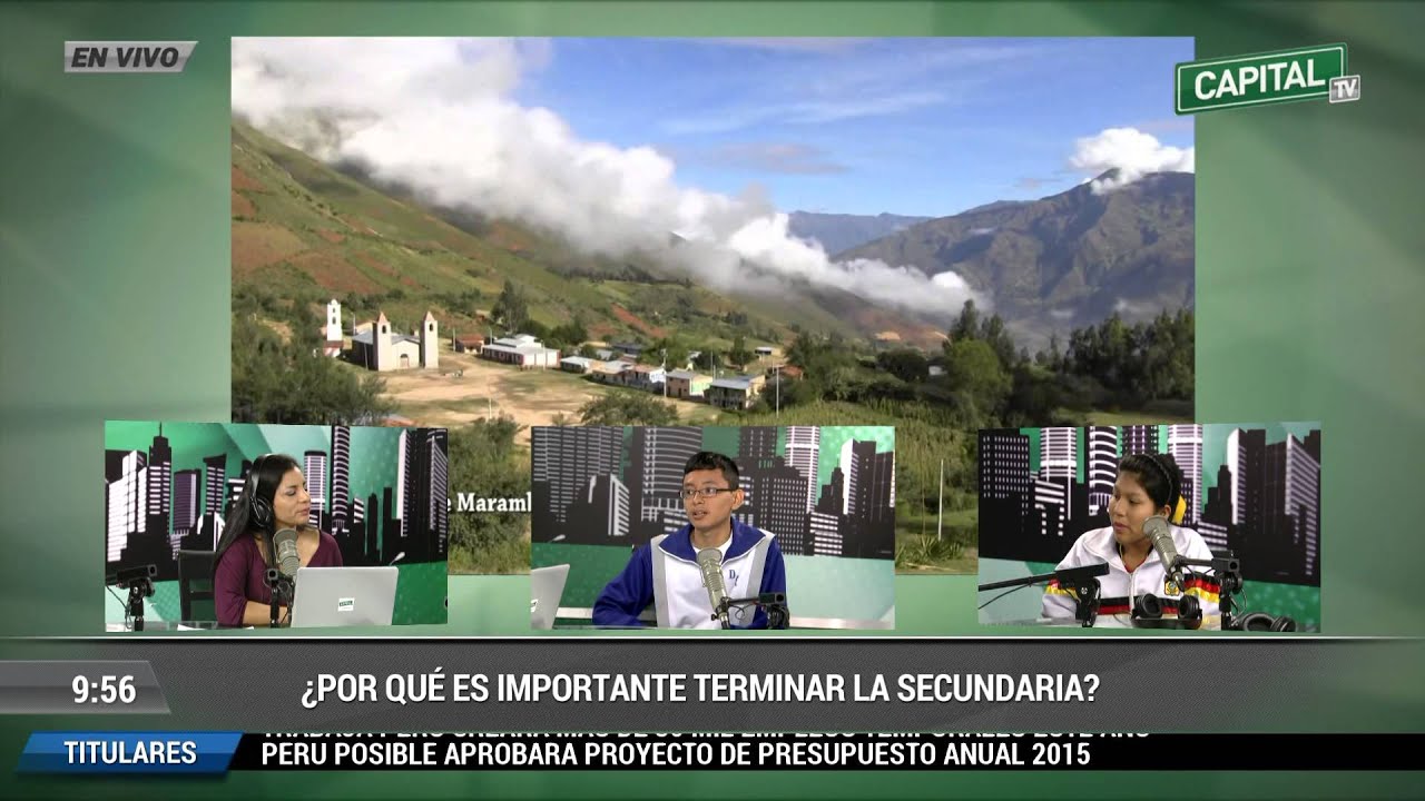 Estudiantes nos cuentan la importancia de terminar secundaria