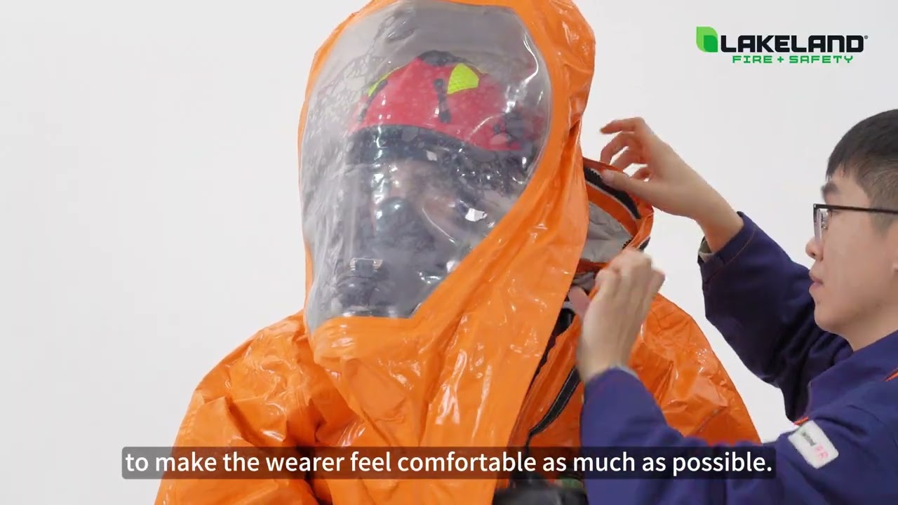 How to Don and Doff | Lakeland Interceptor Plus A Suit (Level A / Type 1)
