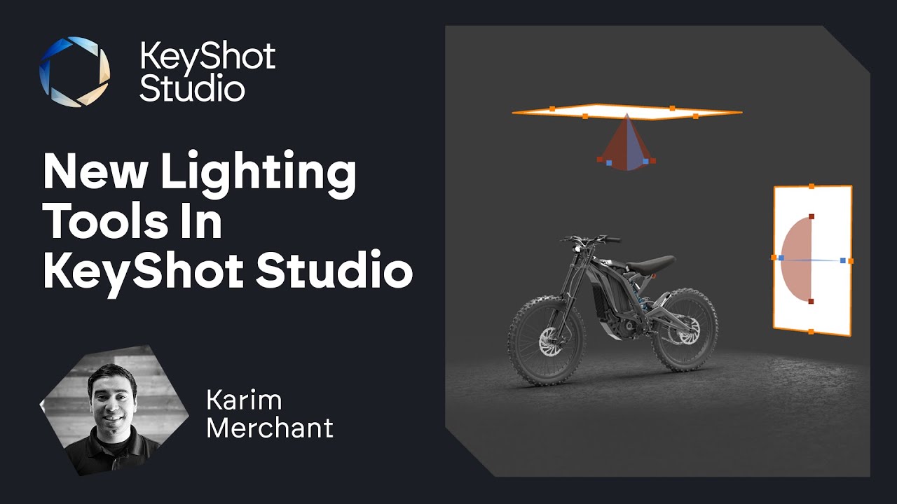 KeyShot Quick Tip - New Lighting Tools in KeyShot Studio