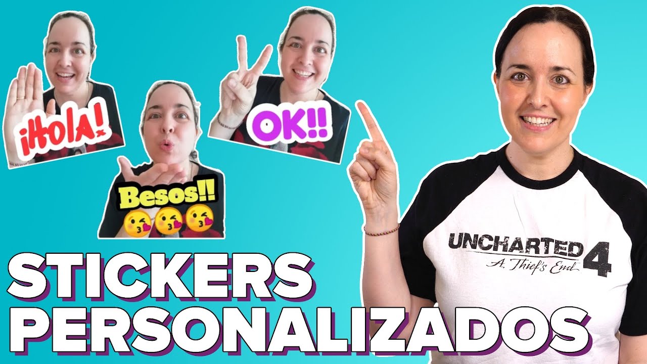 Crea TUS PROPIOS STICKERS para WHATSAPP (¡muy fácil!) | ChicaGeek