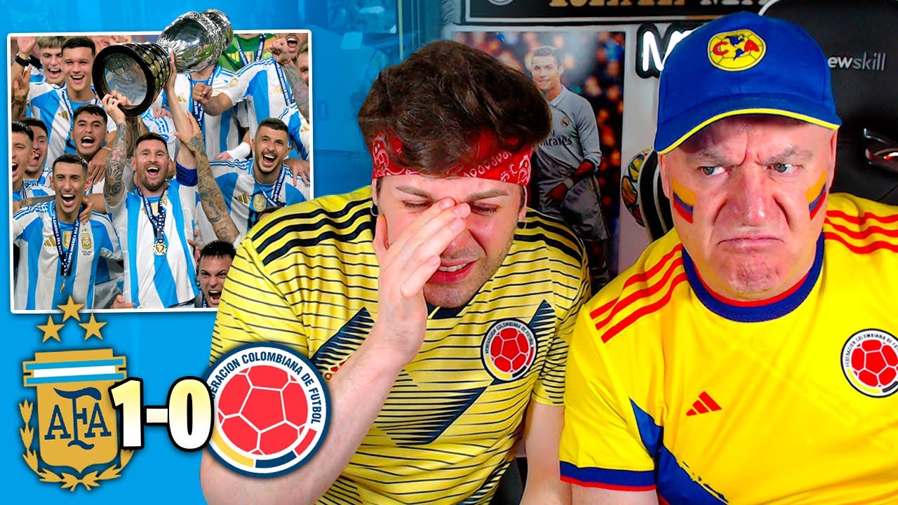 REACCIONANDO al ARGENTINA 1-0 COLOMBIA | Final COPA AMÉRICA 2024