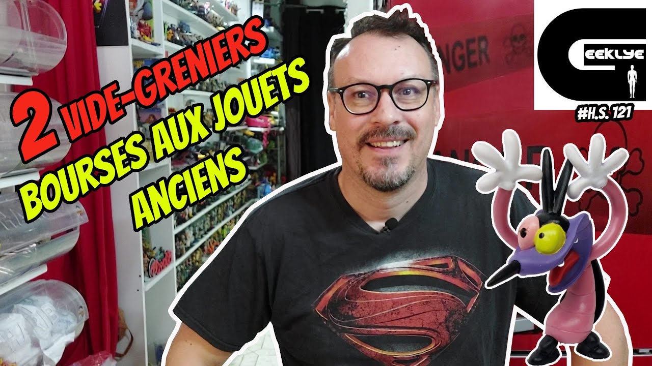 Geeklye 2 Vide Greniers + Bourses aux Jouets Anciens Petits Voitures de collections vintage