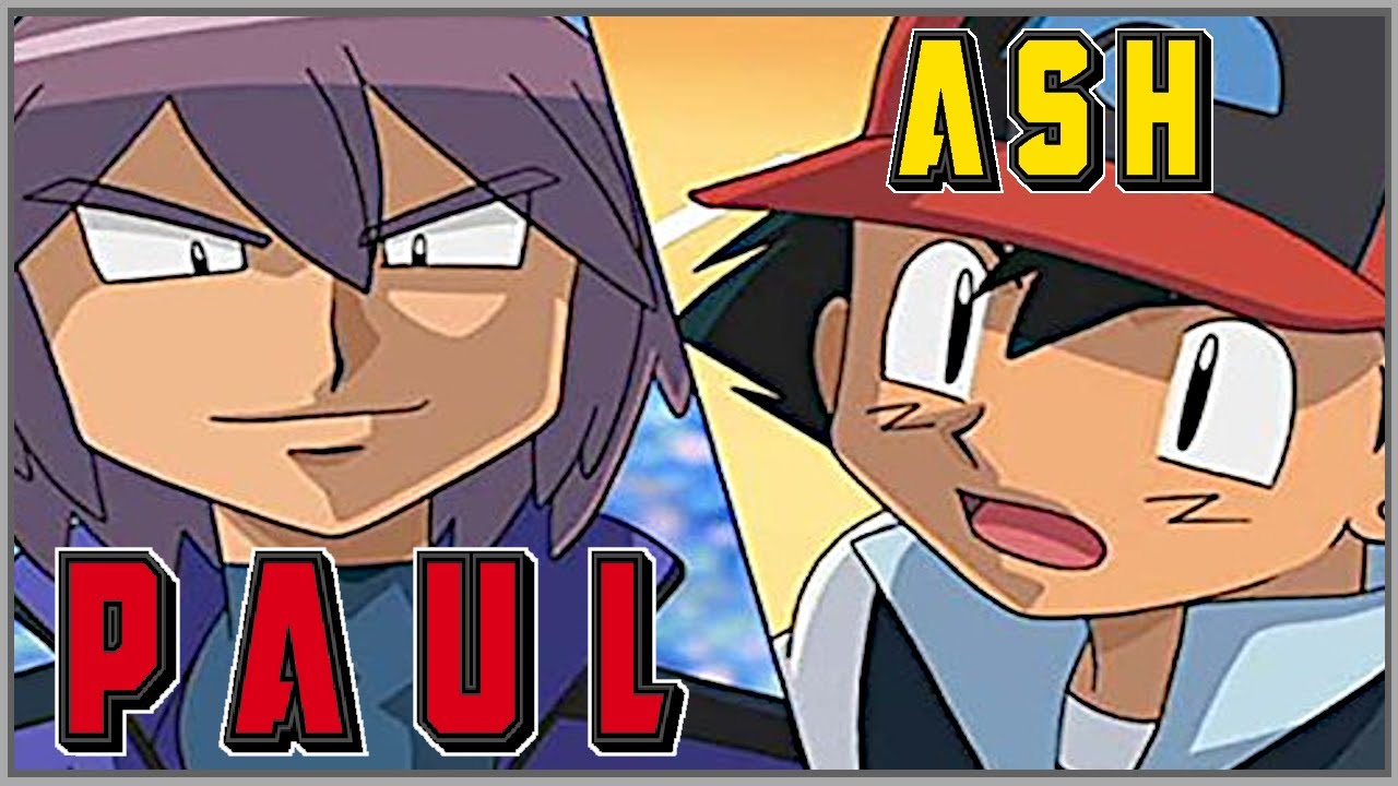 Ash vs Paul!! First Battle!!