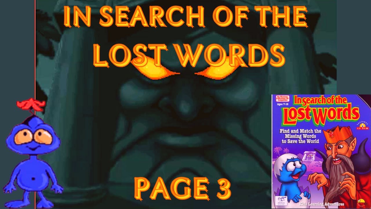 in search of the lost words page 3 (1995)