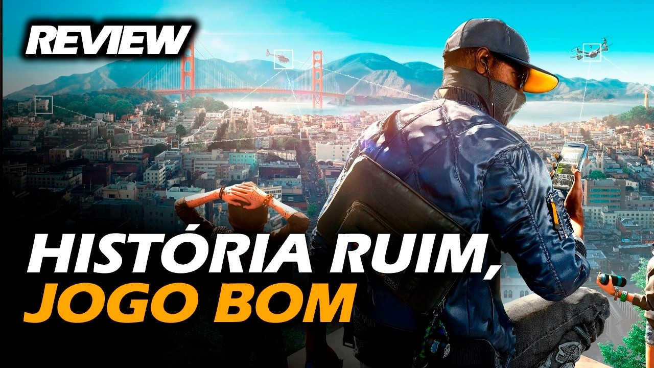 VERGONHA ALHEIA NO ENREDO, OURO NA GAMEPLAY | REVIEW WATCH DOGS 2