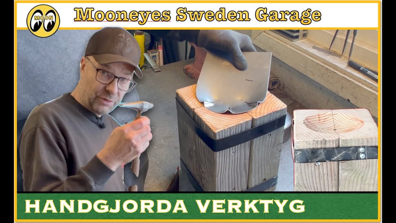 FORMA PLÅT I TRÄFORM + HANDGJORDA VERKTYG