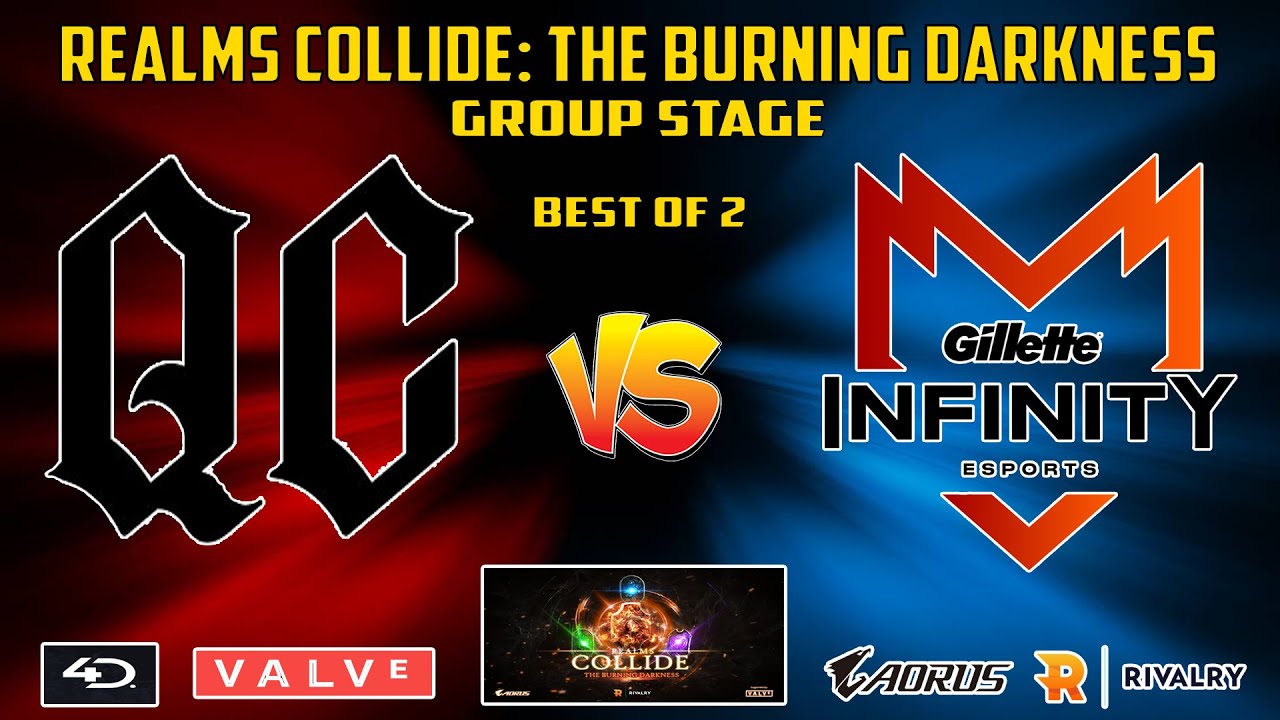 [ DOTA2 LIVE ] Quincy Crew vs Infinity Esports | Best of 2 | Realms Collide: The Burning Darkness