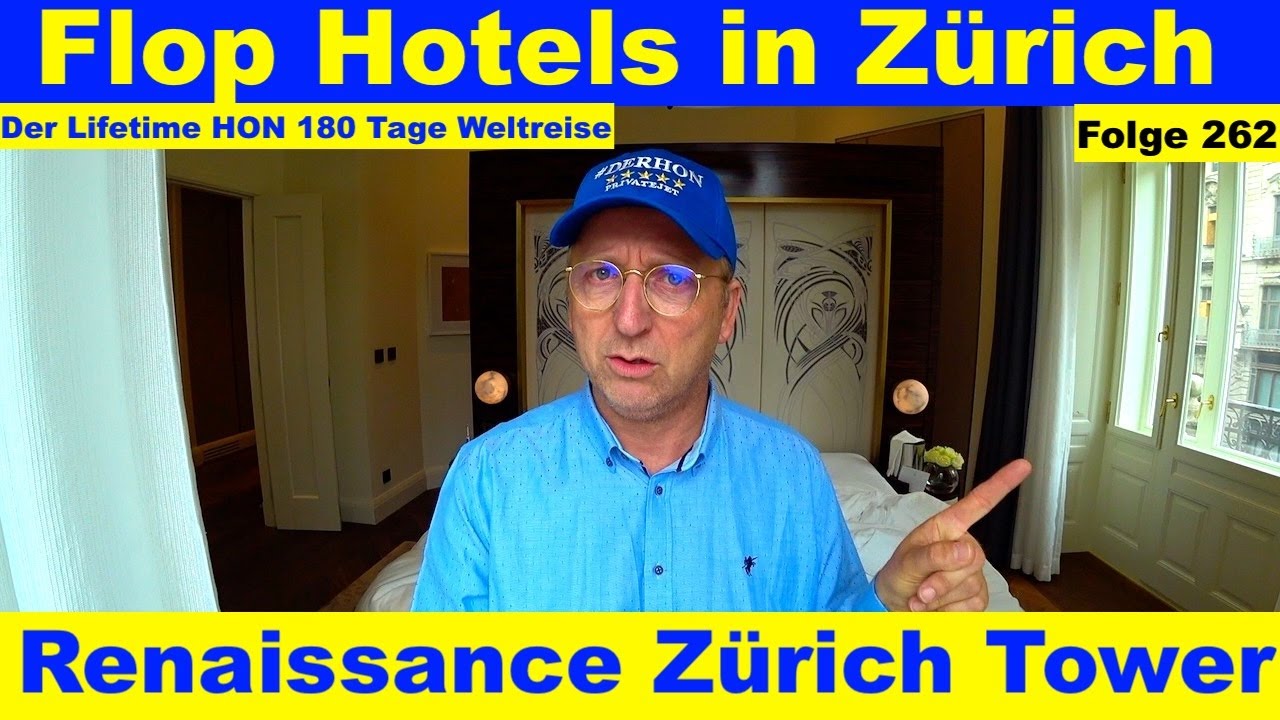 Solltest Du hier übernachten (Renaissance Zürich Tower) Weltreise Folge 262 #renaissancehotel