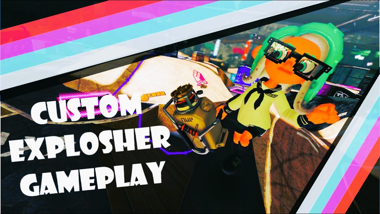 Custom Explosher Gameplay - Splatoon 3 | Anarchy Battle (TC)