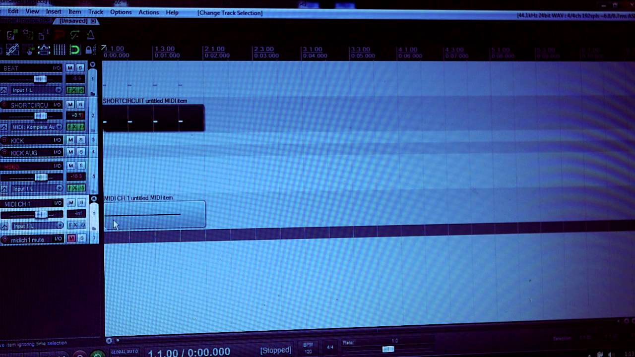 Ducking Bass Frequencies in Reaper using Parameter Modulation