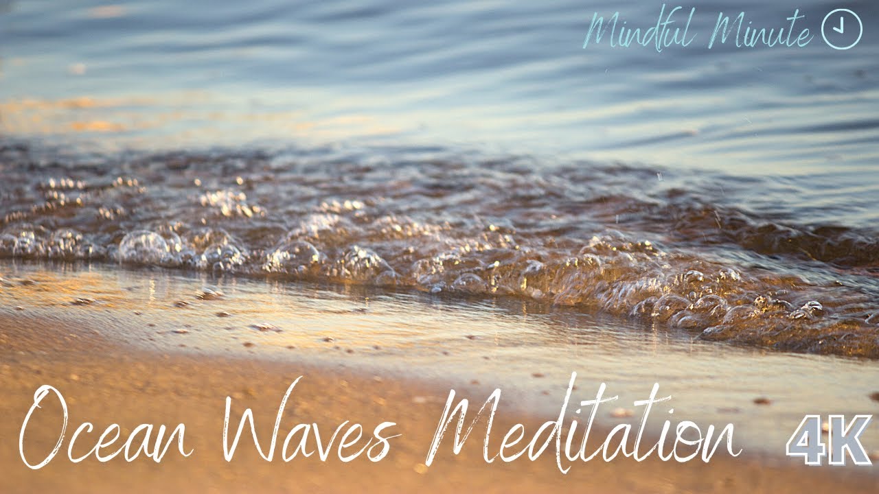 *STOP* Scrolling & Take A Mindful Minute Break | Ocean Waves Meditation 