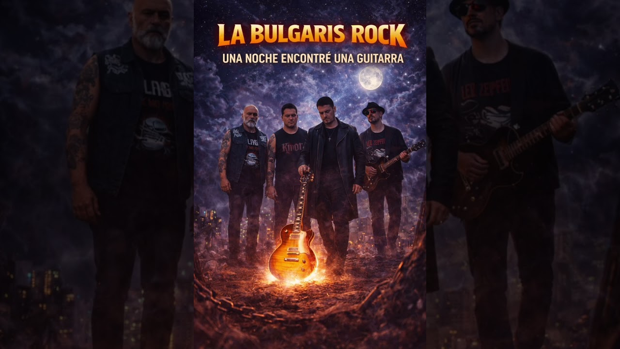 La bulgaris rock, una noche encontré una guitarra 
