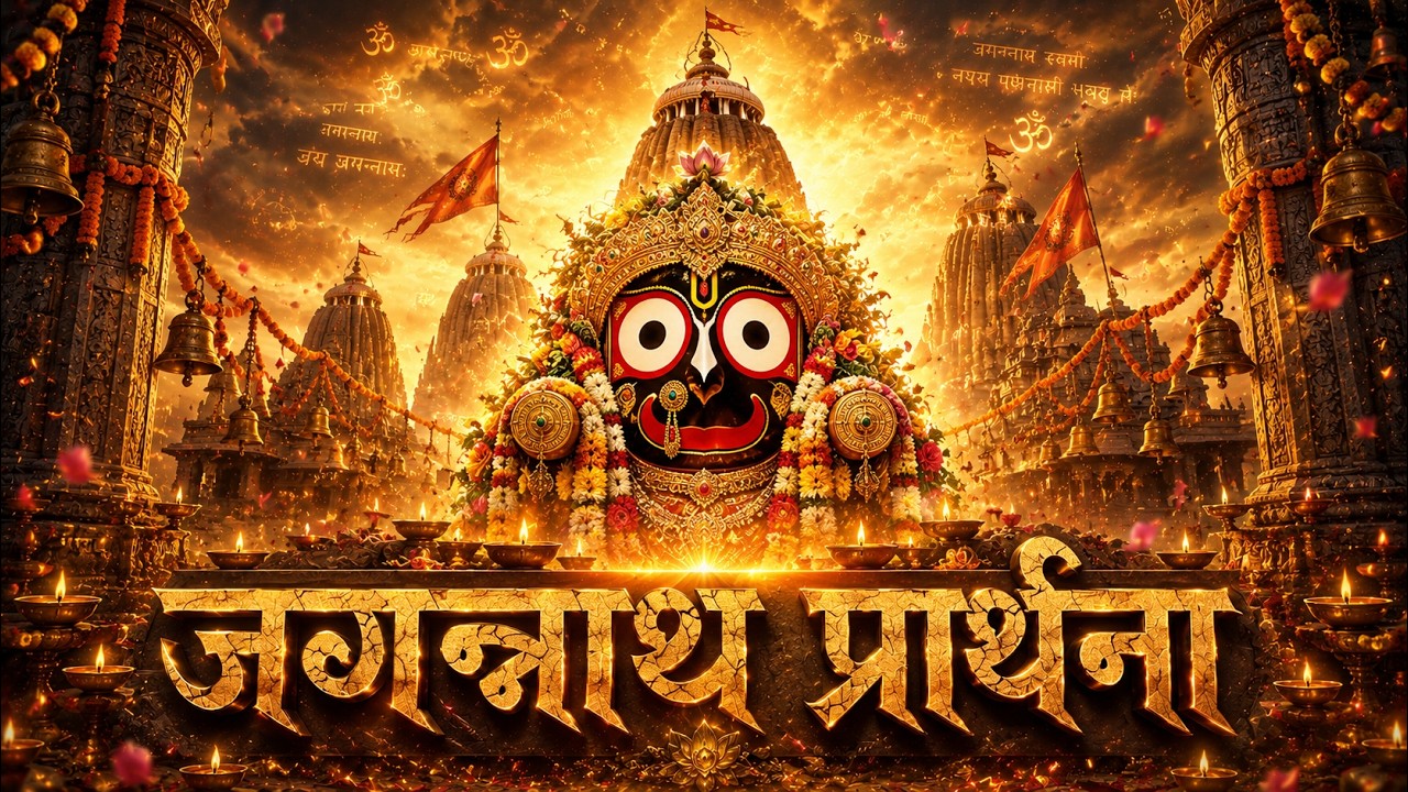 🛕 जगन्नाथ प्रार्थना | Jagannath Prarthana | Lord Jagannath Prayer for Peace, Bhakti & Divine Grace 🛕