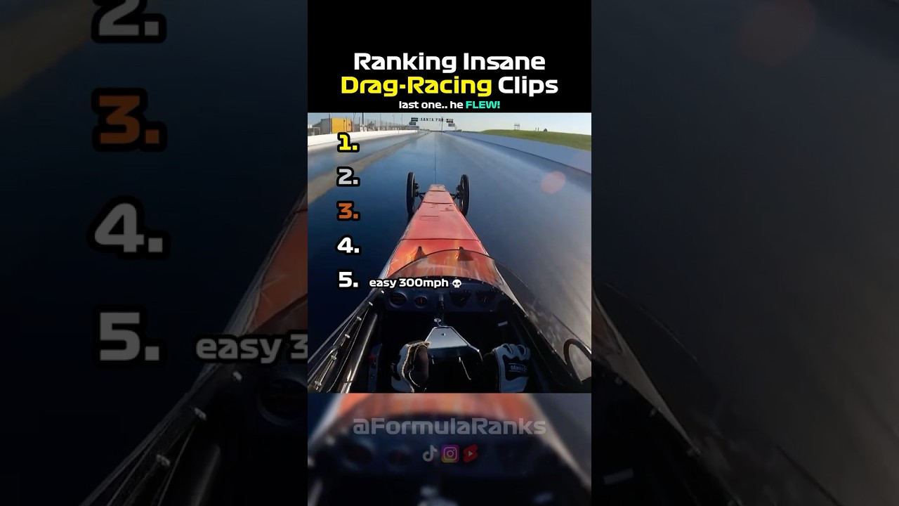 Ranking Insane Drag-Racing Clips! 👀🔥