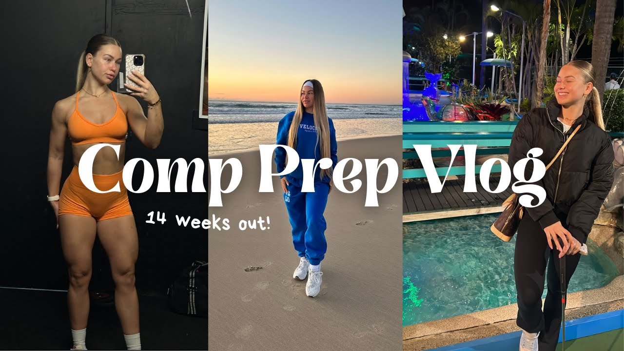 COMP PREP WEEKLY VLOG 14 WEEKS OUT | Prep is Prepping, Bestie Date Night & Sunrises !!!!
