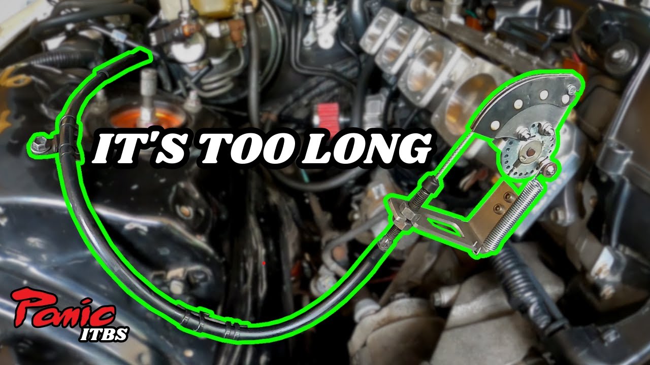 THROTTLE CABLE MOD FOR PANIC MADE ITBS IN ALTEZZA