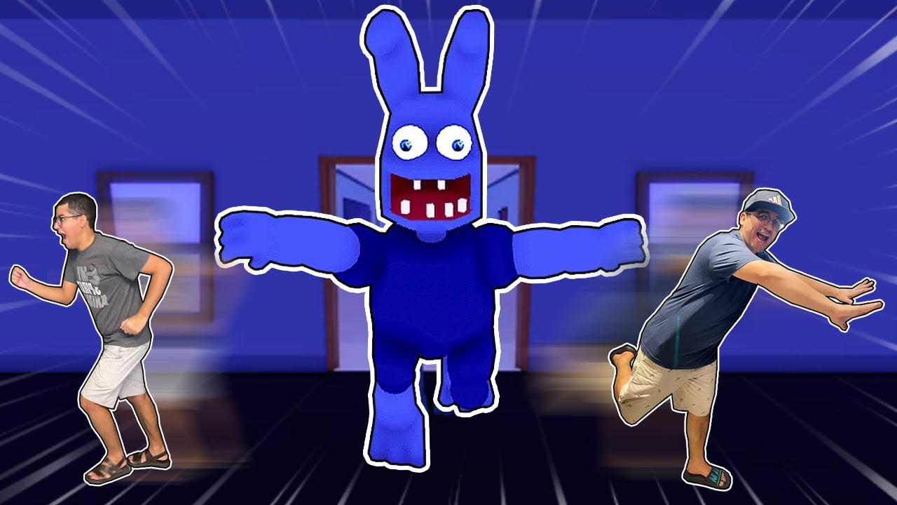 TEM UM COELHO MALUCO AZUL DENTRO DA NOSSA ESCOLA!!!