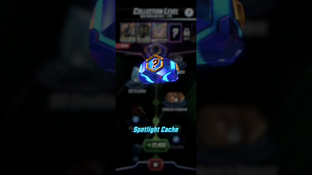 Opening Spotlight caches #marvelsnap #marvelsnapvariants