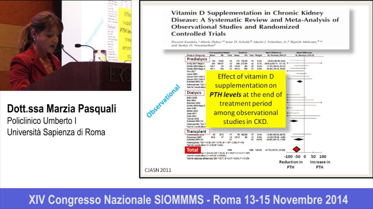 Vitamina D nell'insufficienza renale cronica: quale e quanta