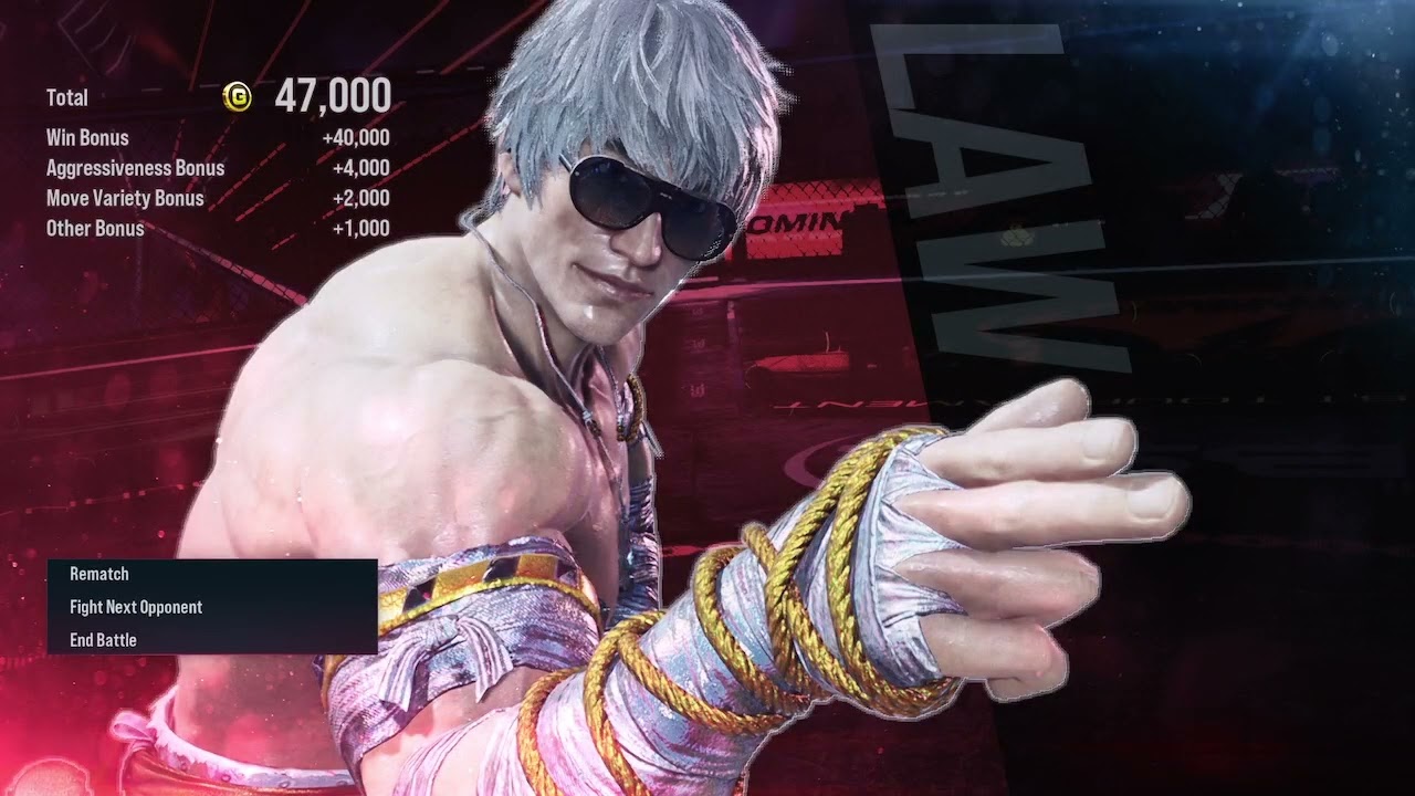 Tekken 8 Pre S3 Law Ghost Battle