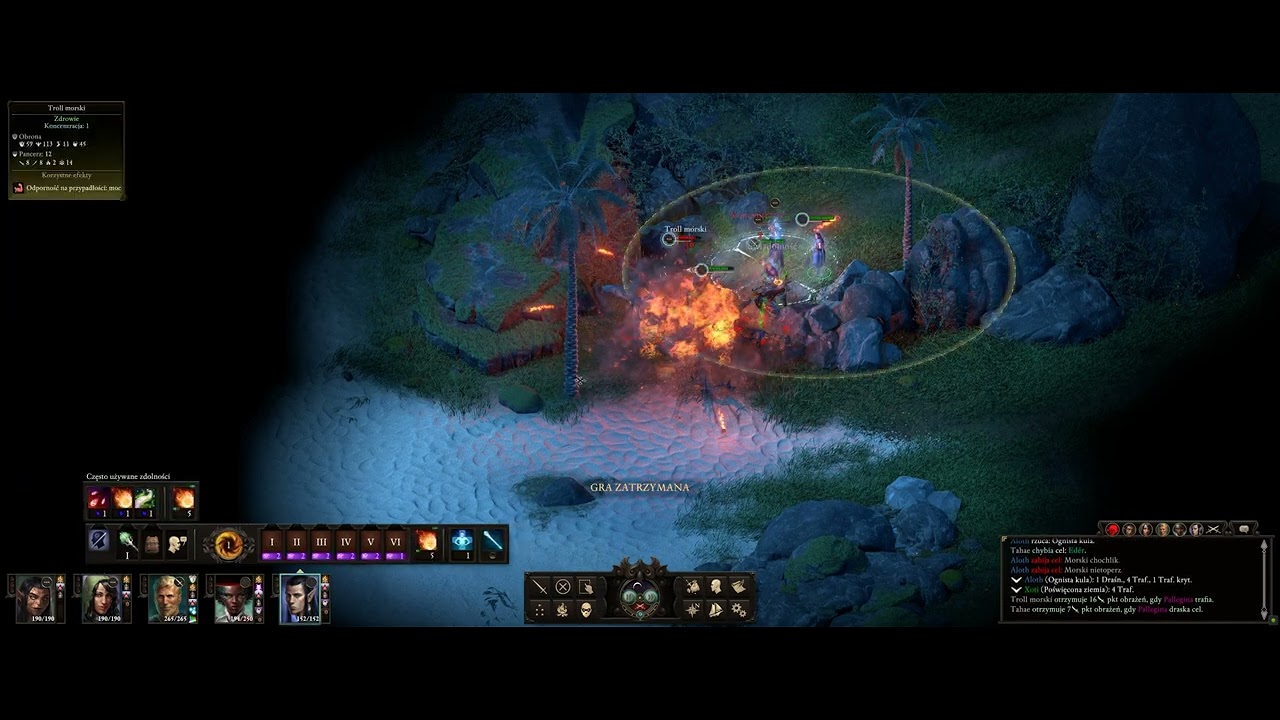 Pillars of Eternity II - Tahae Fight - PotD Difficulty