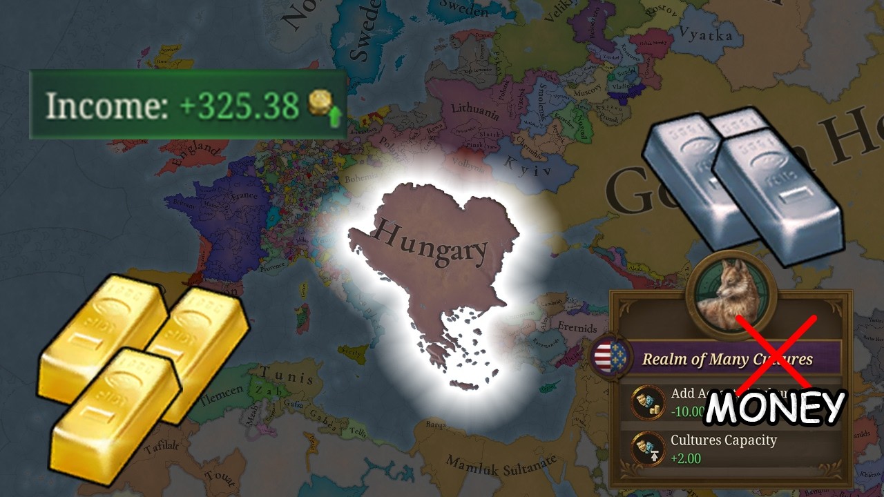 This Is THE EASIEST NATION In Eu5 - Eu5 Hungary Guide
