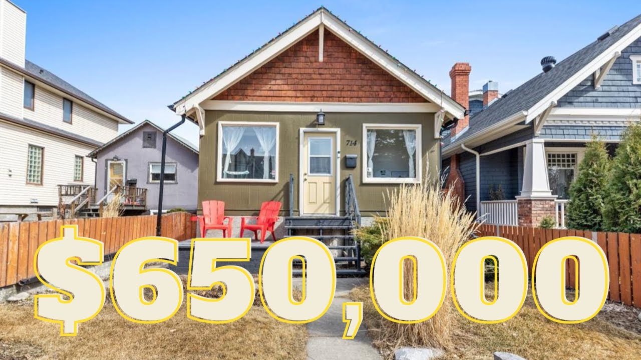 $650,000 character home tour in Calgary's iconic Sunnyside community
