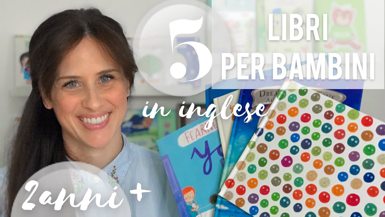 5 LIBRI PER BAMBINI SUPER! In lingua inglese (Dai 2 anni in su)