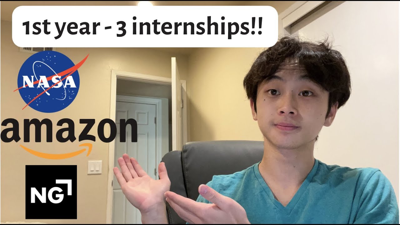 3 Internships (FAANG) Freshman Year - How I Got Amazon, NASA, and more in my 1st year of college