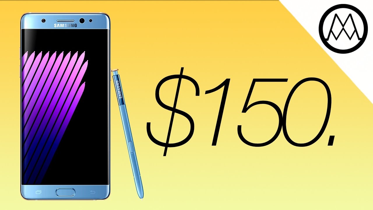 $150 GALAXY NOTE 7 SMARTPHONE!?