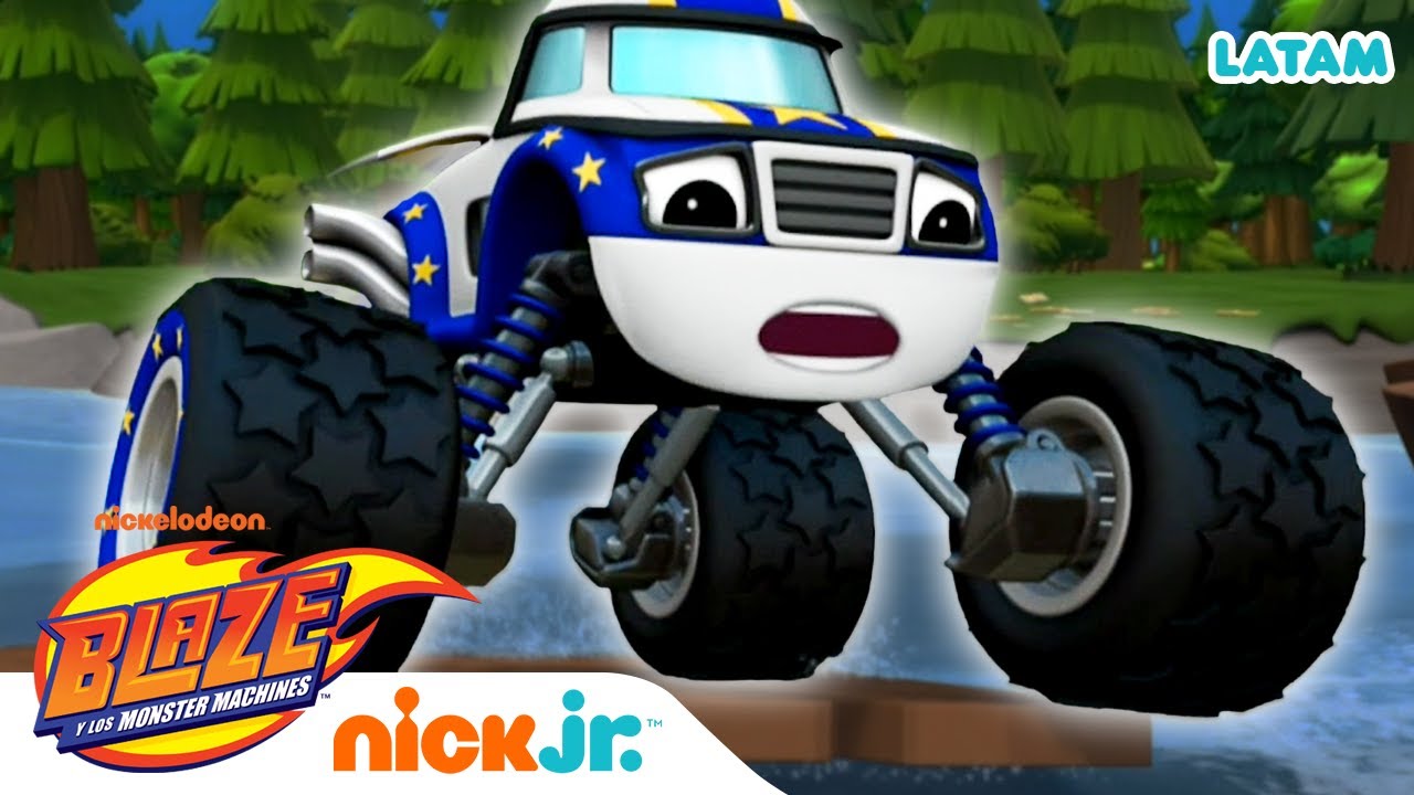 Cruzando el Río 💦 | Blaze and the Monster Machines