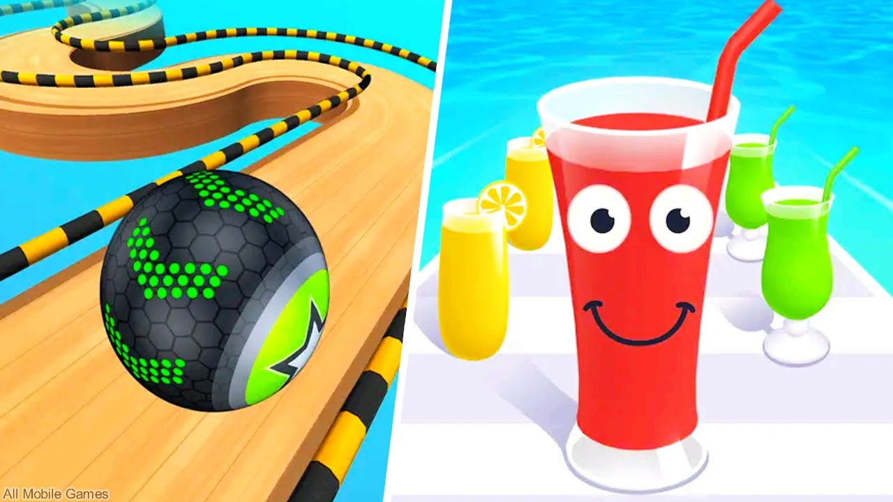Going Balls | Juice Run - All Levels Gameplay Walkthrough - APK Mega Update Android,iOS
