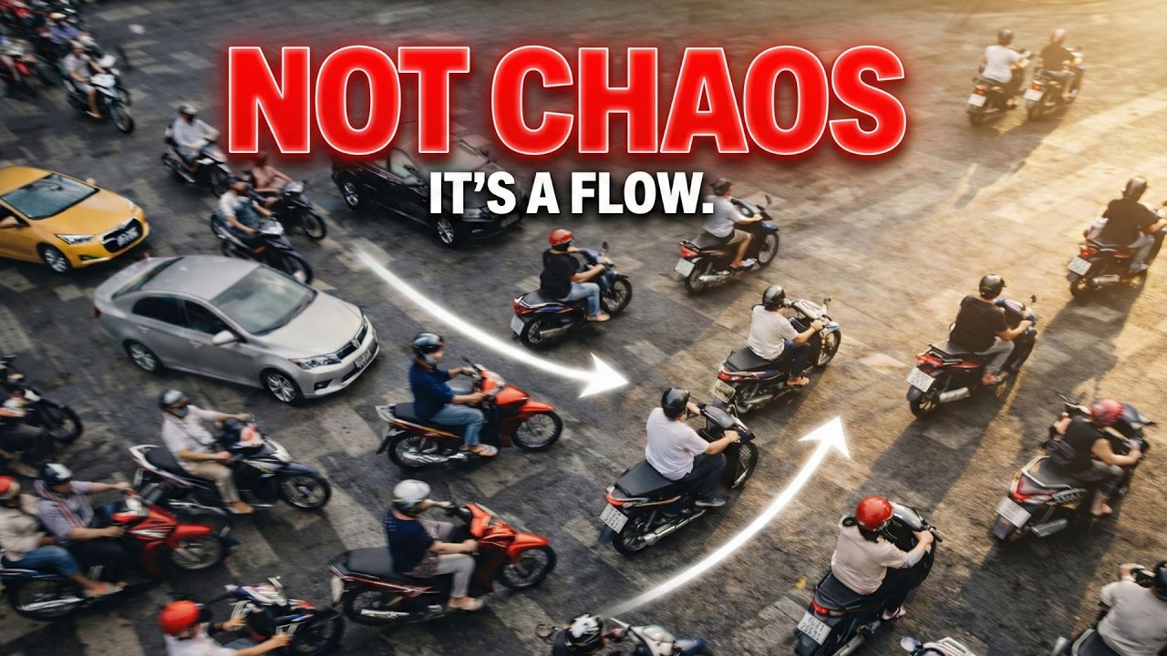 Here's Why 100 Million Vietnamese Don't Crash In Chaotic Traffic