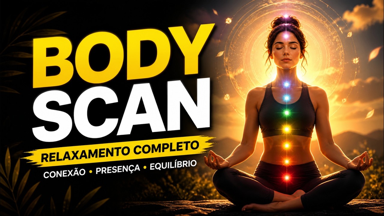 MEDITAÇÃO PARA DORMIR: BODY SCAN (RELAXAMENTO COMPLETO)