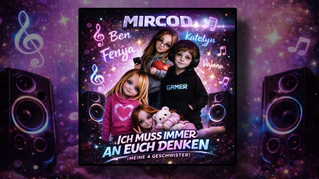 MIRCOD. - ICH MUSS IMMER AN EUCH DENKEN (MEINE 4 GESCHWISTER) [OFFICIAL AUDIO]