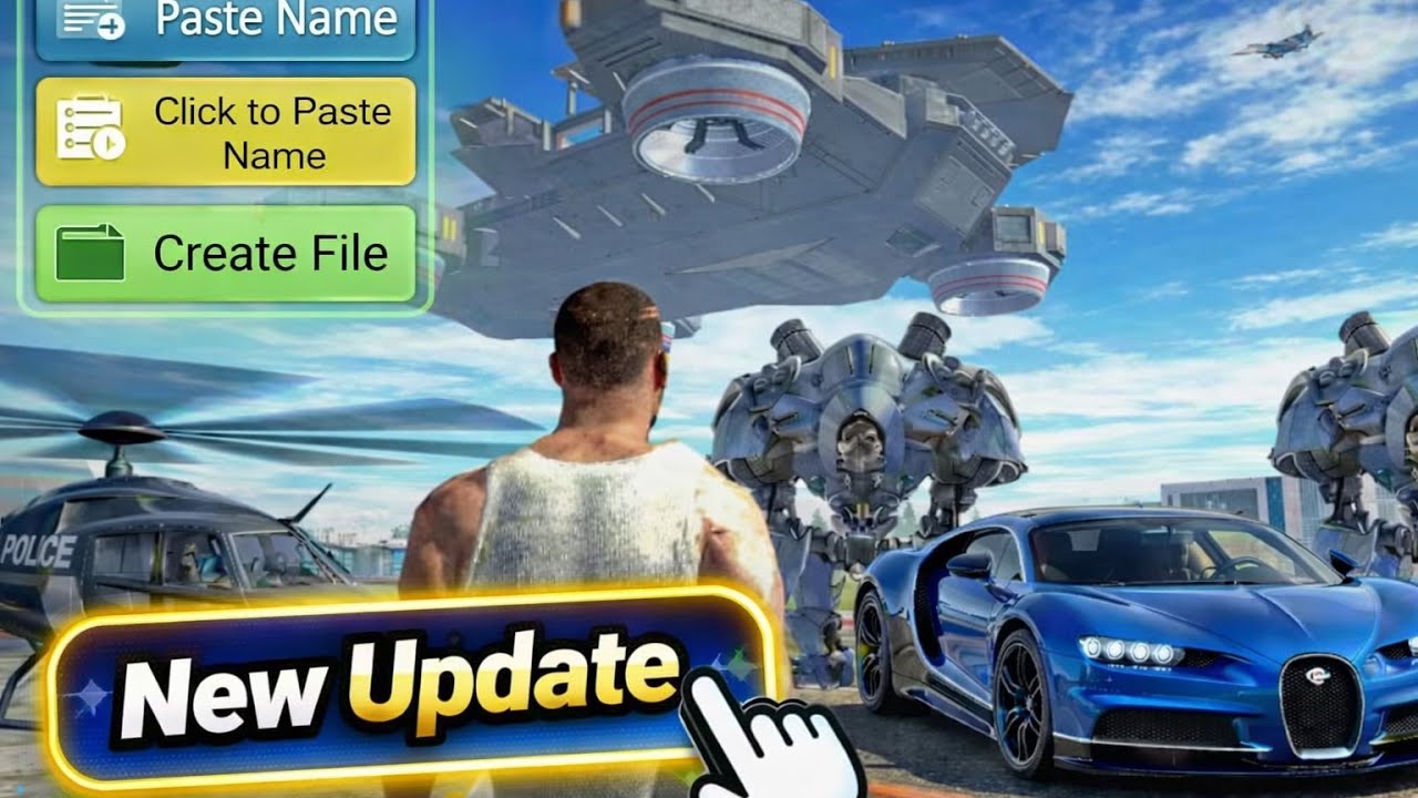 New Update in Indian Bike simulator 3d || Robot Ai Agaya.