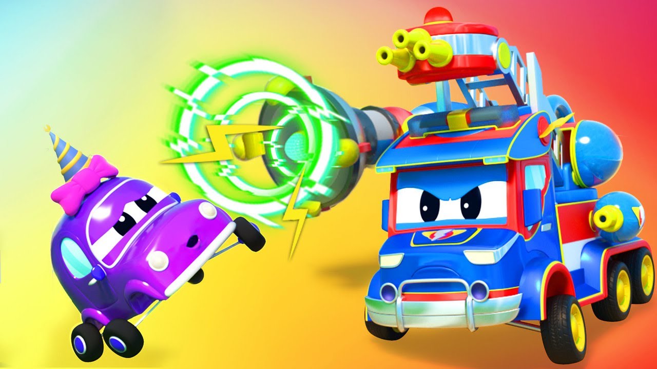 SuperCamionul de pompieri salvator | Super Camion | Car City World App