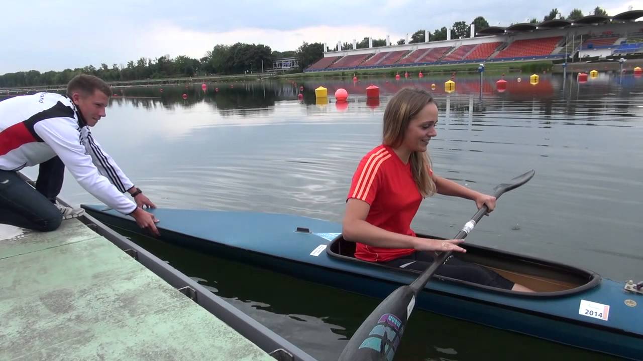 Das Kanuexperiment mit der nicht wasserscheuen Praktikantin von der Rheinischen Post