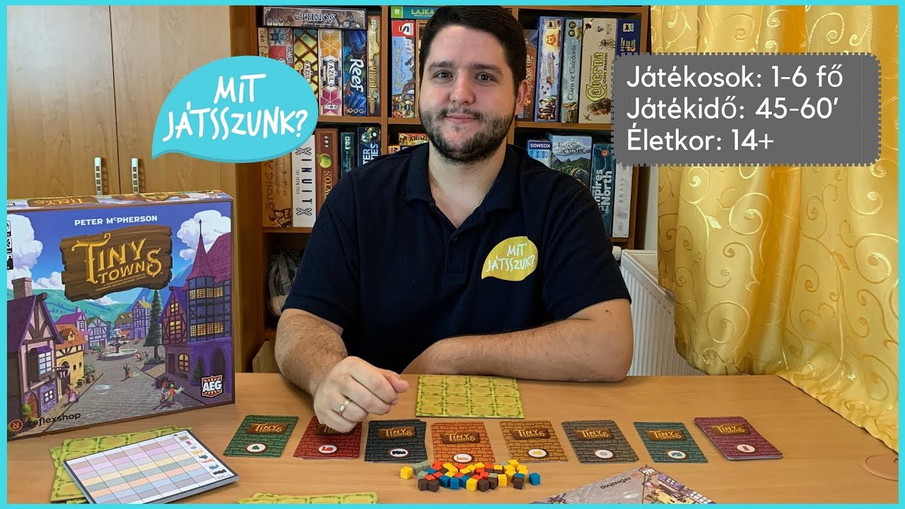 Tiny Towns Játékbemutató