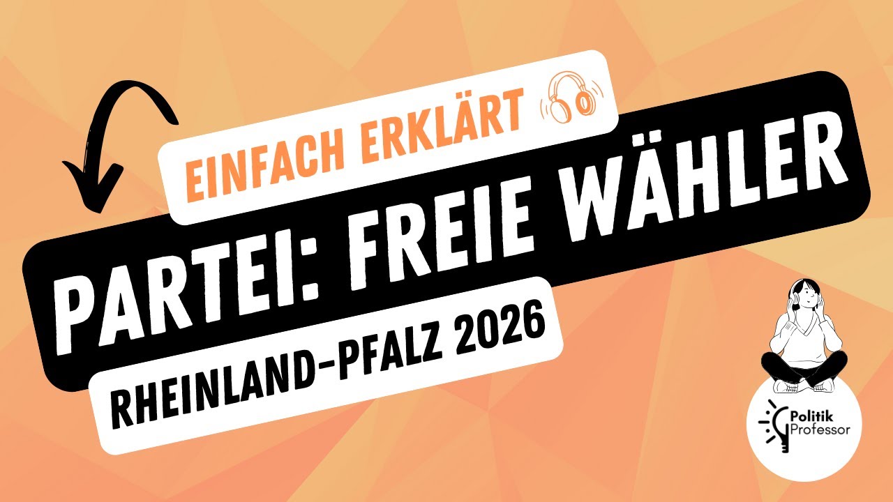 Freie W&auml;hler einfach erkl&auml;rt - Landtagswahl Rheinland-Pfalz 2026 | Audio f&uuml;r den Unterricht