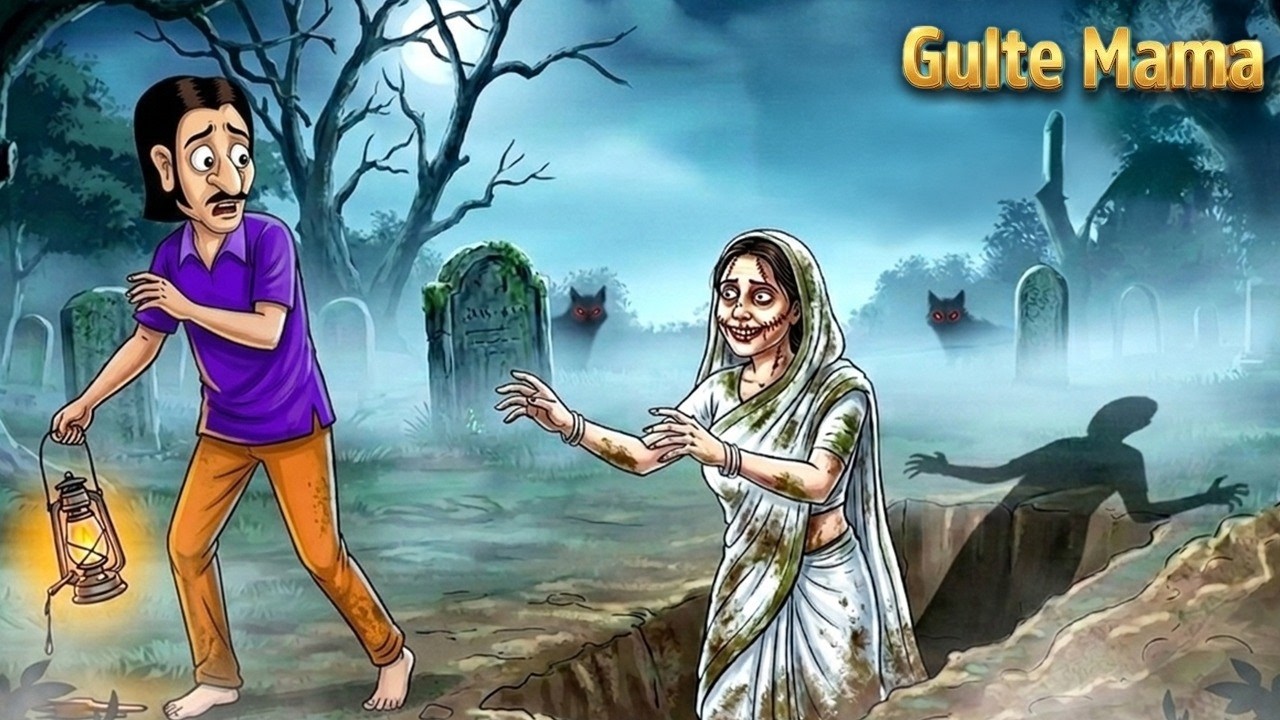 GULTE MAMA-র পিছনে পড়ল ডাইনি | Gulte Mama New Episode | গুলটে মামা | Bhuter Golpo