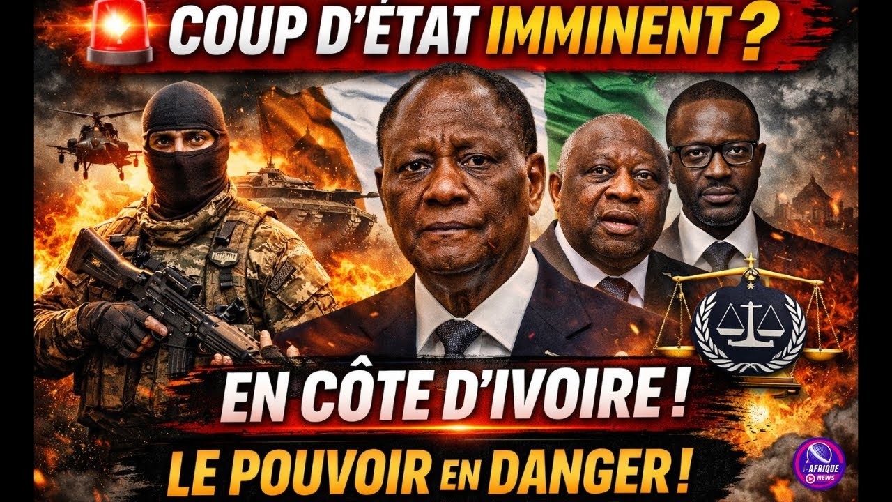 CÔTE D’IVOIRE 🇨🇮   LES INDICES D’UN COUP D’ÉTAT QUI INQUIÈTENT ABIDJAN