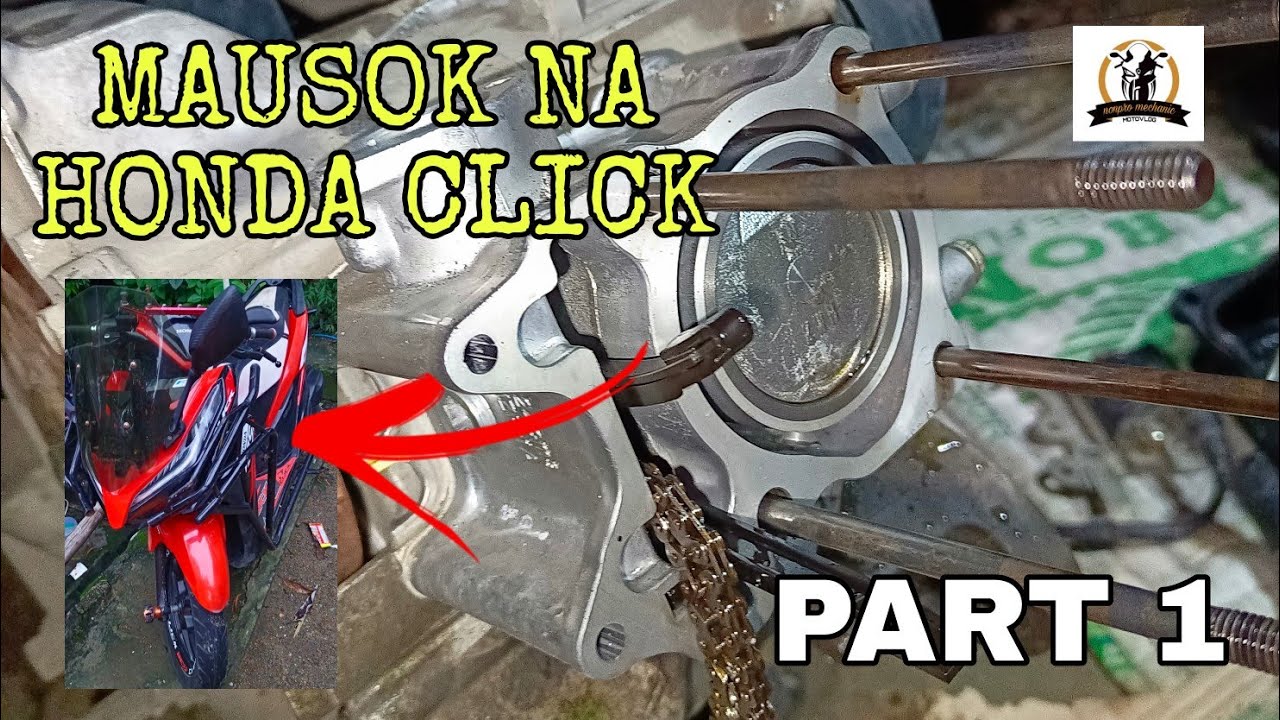 Paano Mag Ayos Ng Mausok Na Motor? | Honda Click125i | Part 1
