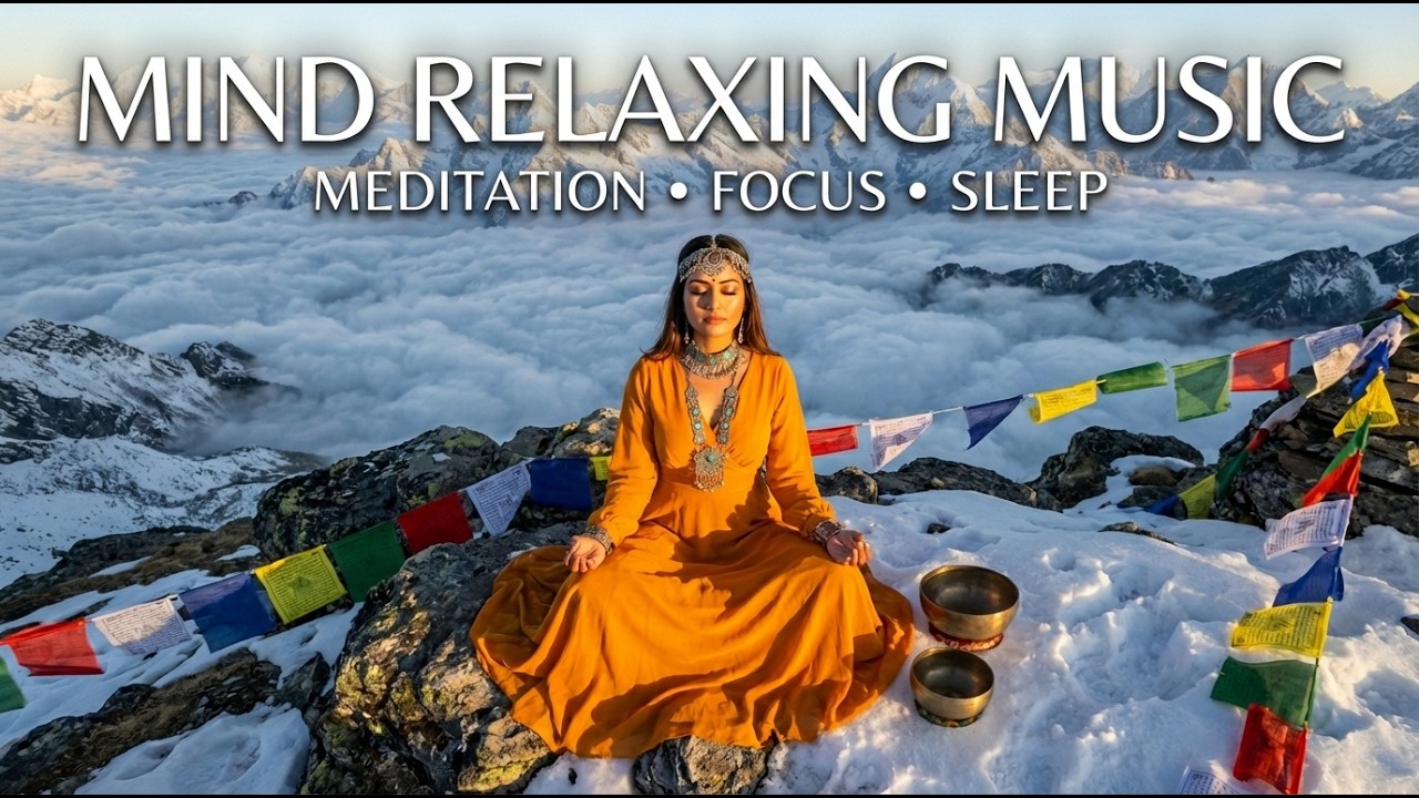Himalayan Meditation Music | Relaxing Indian Instrumental for Deep Calm, Sleep & Study