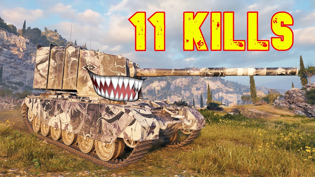 World of Tanks FV4005 Stage II - 11 Kills 11,2K Damage