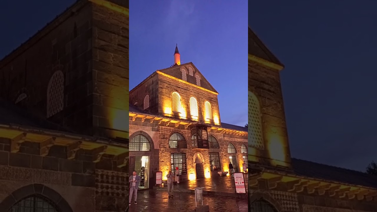 Diyarbakır Ulu cami Akşam manzarası #diyarbakır #tarih #ulucamii 