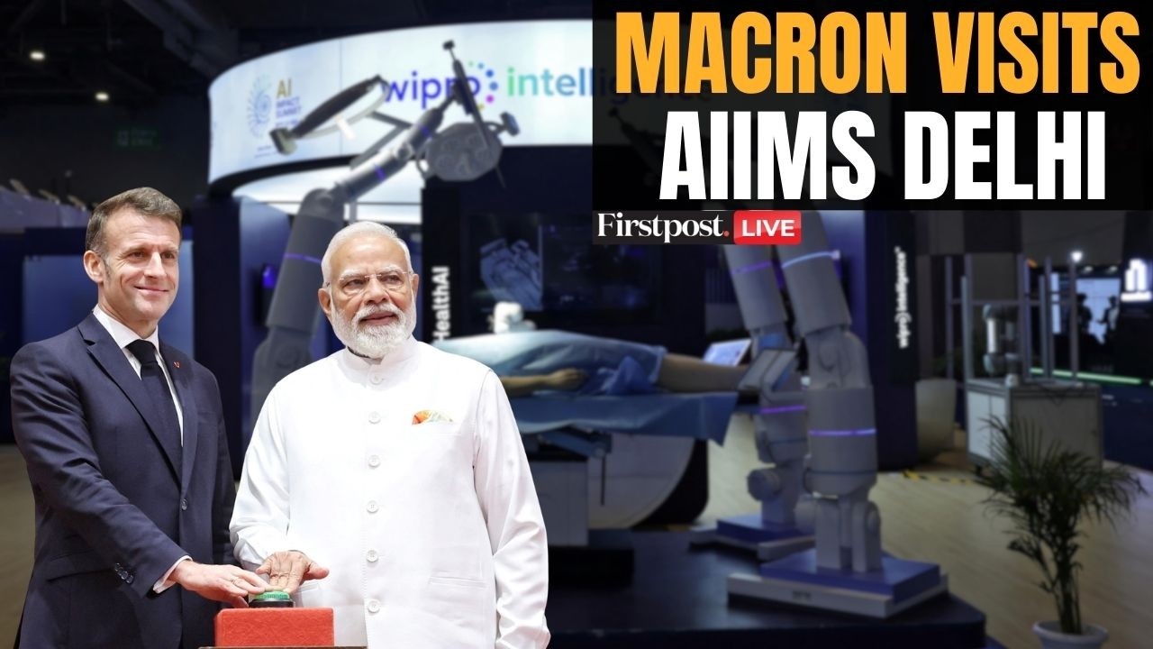 LIVE: French President Macron Inaugurates France-India Center for AI and Global Health at AIIMS